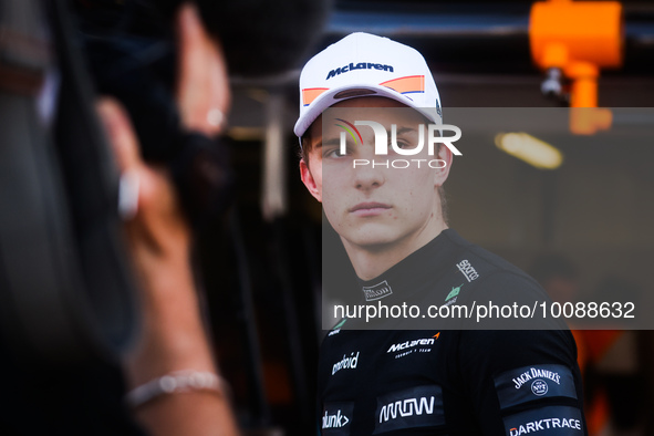 Oscar Piastri of McLaren is seen ahead of the F1 Grand Prix of Monaco at Circuit de Monaco on May 26, 2023 in Monte-Carlo, Monaco. 