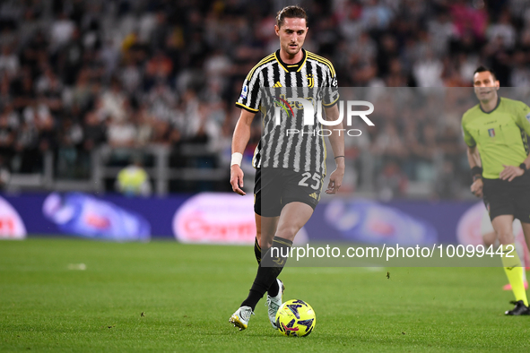 Adrien Rabiot (Juventus) during the Serie A Football match between Juventus FC and AC Milan at Allianz Stadium, on 28 May 2023 in Turin, Ita...