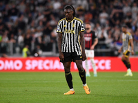 Moise Kean (Juventus) disappointment during the Serie A Football match between Juventus FC and AC Milan at Allianz Stadium, on 28 May 2023 i...