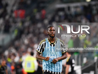 Samuel Iling Junior (Juventus)  during the Serie A Football match between Juventus FC and AC Milan at Allianz Stadium, on 28 May 2023 in Tur...