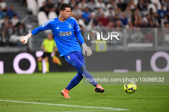Wojciech Szczesny (Juventus) during the Serie A Football match between Juventus FC and AC Milan at Allianz Stadium, on 28 May 2023 in Turin,...