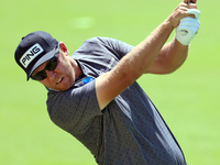 Seamus Power of Waterford, Ireland hits from the 15th fairway during the first round of the The Memorial Tournament presented by Workday at...