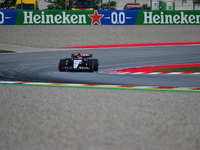 Yuki Tsunoda of Scuderia Alpha Tauri Honda drive his single-seater during free practice of Spanish GP, 7th round of FIA Formula 1 World Cham...