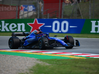 Alexander Albon of Williams F1 Team drive his single-seater during free practice of Spanish GP, 7th round of FIA Formula 1 World Championshi...