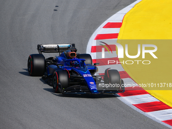 Alexander Albon of Williams F1 Team drive his single-seater during free practice of Spanish GP, 7th round of FIA Formula 1 World Championshi...