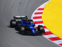 Alexander Albon of Williams F1 Team drive his single-seater during free practice of Spanish GP, 7th round of FIA Formula 1 World Championshi...