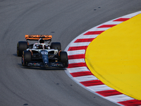 Oscar Piastri of McLaren F1 Team drive his single-seater during free practice of Spanish GP, 7th round of FIA Formula 1 World Championship i...