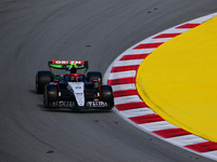 Yuki Tsunoda of Scuderia Alpha Tauri Honda drive his single-seater during free practice of Spanish GP, 7th round of FIA Formula 1 World Cham...