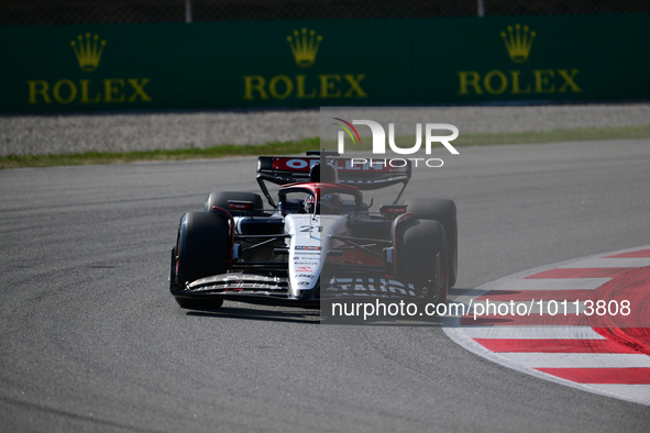 Nick De Vries of Scuderia Alpha Tauri drive his single-seater during free practice of Spanish GP, 7th round of FIA Formula 1 World Champions...