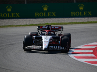 Nick De Vries of Scuderia Alpha Tauri drive his single-seater during free practice of Spanish GP, 7th round of FIA Formula 1 World Champions...