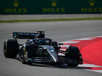 George Russel of Mercedes-AMG Petronas drive his single-seater during free practice of Spanish GP, 7th round of FIA Formula 1 World Champion...