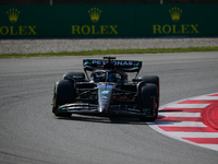 George Russel of Mercedes-AMG Petronas drive his single-seater during free practice of Spanish GP, 7th round of FIA Formula 1 World Champion...