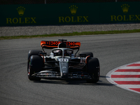 Oscar Piastri of McLaren F1 Team drive his single-seater during free practice of Spanish GP, 7th round of FIA Formula 1 World Championship i...