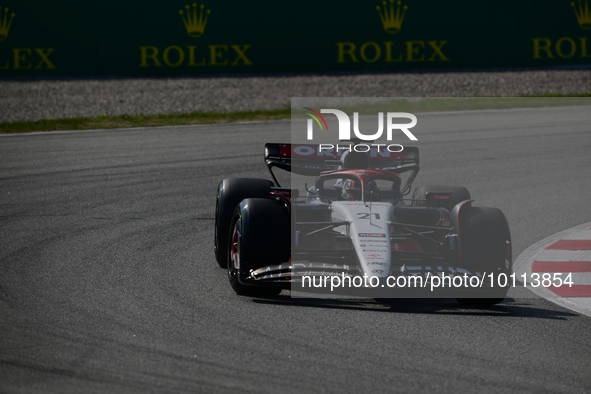 Nick De Vries of Scuderia Alpha Tauri drive his single-seater during free practice of Spanish GP, 7th round of FIA Formula 1 World Champions...