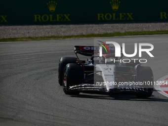 Nick De Vries of Scuderia Alpha Tauri drive his single-seater during free practice of Spanish GP, 7th round of FIA Formula 1 World Champions...