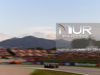 Guanyu Zhou of Alfa Romeo Racing drive his single-seater during free practice of Spanish GP, 7th round of FIA Formula 1 World Championship i...