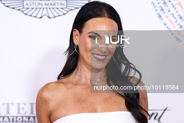 American influencer/Charli D'Amelio's mother Heidi D'Amelio arrives at the 30th Annual Race To Erase MS Gala held at the Fairmont Century Pl...