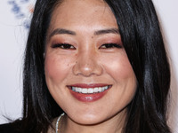 American actress and television personality Crystal Kung Minkoff arrives at the 30th Annual Race To Erase MS Gala held at the Fairmont Centu...