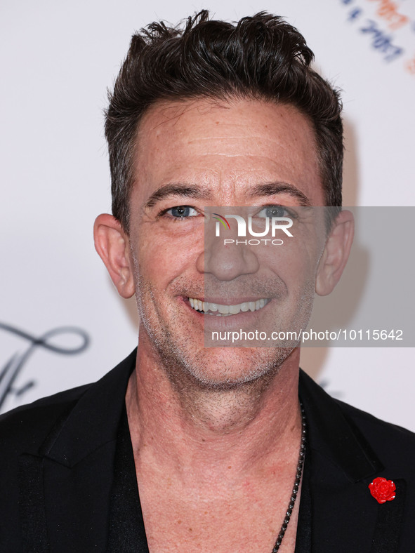 David Faustino arrives at the 30th Annual Race To Erase MS Gala held at the Fairmont Century Plaza on June 2, 2023 in Century City, Los Ange...