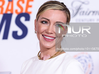 American actress Katie Cassidy arrives at the 30th Annual Race To Erase MS Gala held at the Fairmont Century Plaza on June 2, 2023 in Centur...