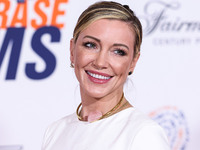 American actress Katie Cassidy arrives at the 30th Annual Race To Erase MS Gala held at the Fairmont Century Plaza on June 2, 2023 in Centur...