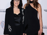 Lucilda Ambrosio and daughter Alessandra Ambrosio arrive at the 30th Annual Race To Erase MS Gala held at the Fairmont Century Plaza on June...