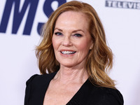 American actress Marg Helgenberger arrives at the 30th Annual Race To Erase MS Gala held at the Fairmont Century Plaza on June 2, 2023 in Ce...