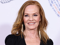 American actress Marg Helgenberger arrives at the 30th Annual Race To Erase MS Gala held at the Fairmont Century Plaza on June 2, 2023 in Ce...