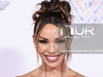 American television personality, actress and singer Scheana Shay arrives at the 30th Annual Race To Erase MS Gala held at the Fairmont Centu...