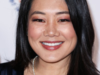 American actress and television personality Crystal Kung Minkoff arrives at the 30th Annual Race To Erase MS Gala held at the Fairmont Centu...