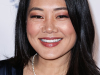 American actress and television personality Crystal Kung Minkoff arrives at the 30th Annual Race To Erase MS Gala held at the Fairmont Centu...