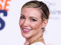 American actress Katie Cassidy arrives at the 30th Annual Race To Erase MS Gala held at the Fairmont Century Plaza on June 2, 2023 in Centur...