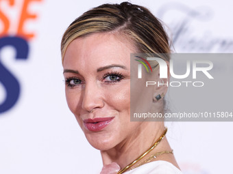 American actress Katie Cassidy arrives at the 30th Annual Race To Erase MS Gala held at the Fairmont Century Plaza on June 2, 2023 in Centur...