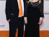 Ken Rickel and Nancy Davis arrive at the 30th Annual Race To Erase MS Gala held at the Fairmont Century Plaza on June 2, 2023 in Century Cit...