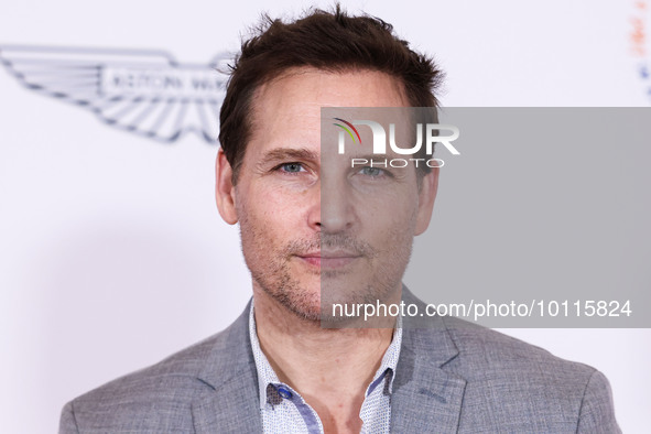 American actor Peter Facinelli arrives at the 30th Annual Race To Erase MS Gala held at the Fairmont Century Plaza on June 2, 2023 in Centur...