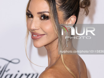 American television personality, actress and singer Scheana Shay arrives at the 30th Annual Race To Erase MS Gala held at the Fairmont Centu...