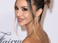 American television personality, actress and singer Scheana Shay arrives at the 30th Annual Race To Erase MS Gala held at the Fairmont Centu...