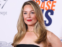 German-American television and film actress Elisabeth Rohm (Elisabeth Röhm) arrives at the 30th Annual Race To Erase MS Gala held at the Fai...