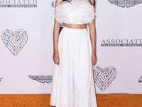 American actress and singer-songwriter Trinity Jo-Li Bliss arrives at the 30th Annual Race To Erase MS Gala held at the Fairmont Century Pla...