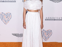 American actress and singer-songwriter Trinity Jo-Li Bliss arrives at the 30th Annual Race To Erase MS Gala held at the Fairmont Century Pla...