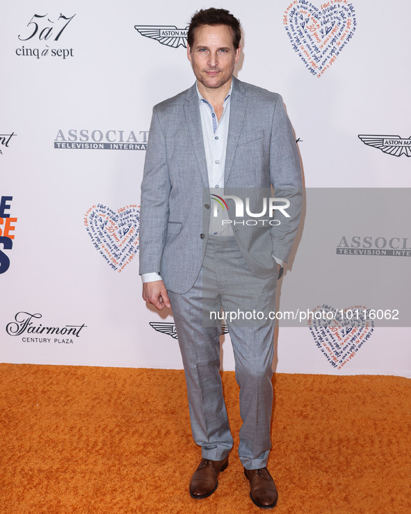 American actor Peter Facinelli arrives at the 30th Annual Race To Erase MS Gala held at the Fairmont Century Plaza on June 2, 2023 in Centur...