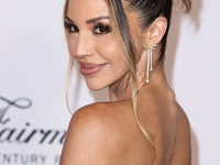 American television personality, actress and singer Scheana Shay arrives at the 30th Annual Race To Erase MS Gala held at the Fairmont Centu...