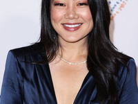 American actress and television personality Crystal Kung Minkoff arrives at the 30th Annual Race To Erase MS Gala held at the Fairmont Centu...