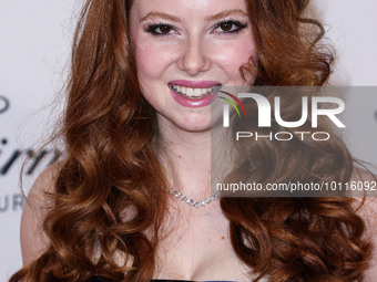 American actress Francesca Capaldi arrives at the 30th Annual Race To Erase MS Gala held at the Fairmont Century Plaza on June 2, 2023 in Ce...