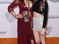 Joely Fisher and daughter True Fisher arrive at the 30th Annual Race To Erase MS Gala held at the Fairmont Century Plaza on June 2, 2023 in...