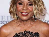 American singer Thelma Houston arrives at the 30th Annual Race To Erase MS Gala held at the Fairmont Century Plaza on June 2, 2023 in Centur...