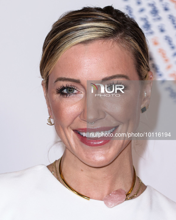 American actress Katie Cassidy arrives at the 30th Annual Race To Erase MS Gala held at the Fairmont Century Plaza on June 2, 2023 in Centur...