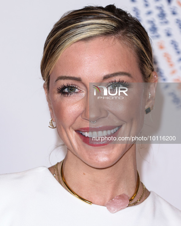 American actress Katie Cassidy arrives at the 30th Annual Race To Erase MS Gala held at the Fairmont Century Plaza on June 2, 2023 in Centur...