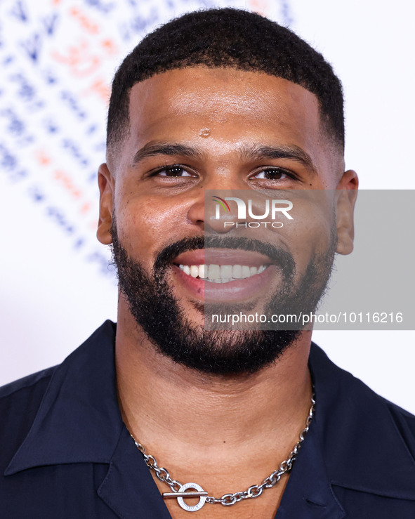 Kola Bokinni arrives at the 30th Annual Race To Erase MS Gala held at the Fairmont Century Plaza on June 2, 2023 in Century City, Los Angele...