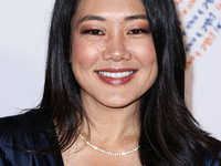 American actress and television personality Crystal Kung Minkoff arrives at the 30th Annual Race To Erase MS Gala held at the Fairmont Centu...